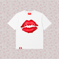 Kiss Tee - White