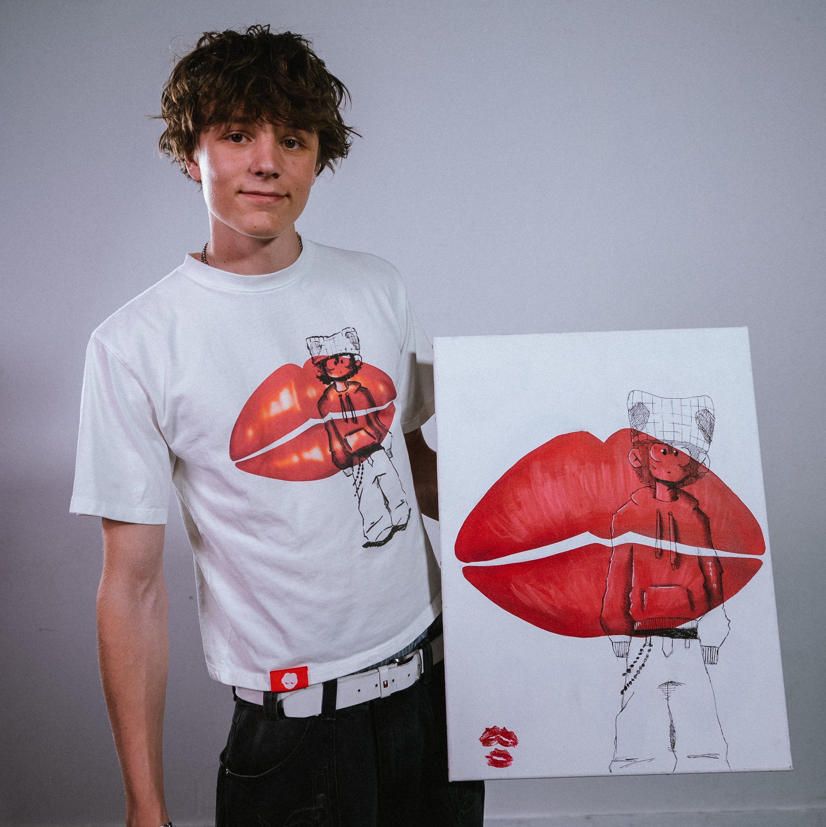 Painting Tee - White